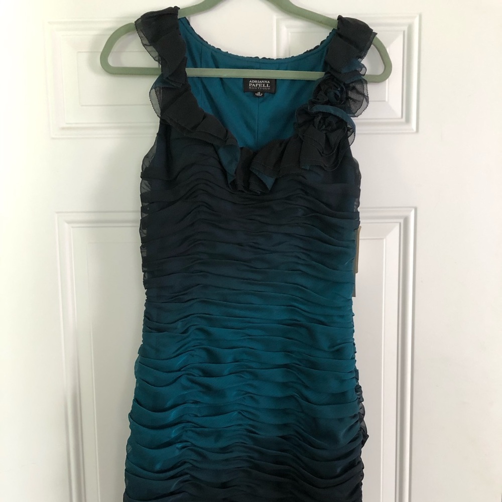 Brand New Never Worn Adrianna Papell Ruched Dress